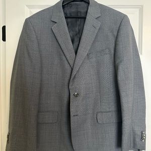Gray pattern sport coat